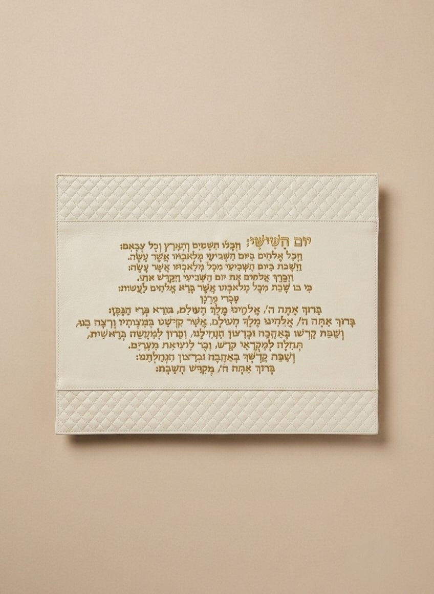 כיסוי חלה מהודר גוון לבן